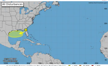 NHC: System To Bring Heavy Rainfall To Florida