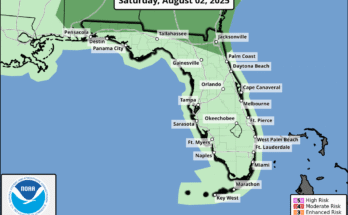 Severe Thunderstorm Risk For Florida Panhandle