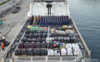 Coast Guard Offloads Record-Breaking Drug Seizure In South Florida
