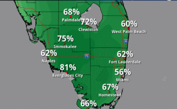 Thunderstorms, Flooding For South Florida