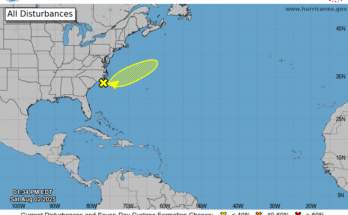 NOAA: 30% Chance Tropical Cyclone Forms Near North Carolina