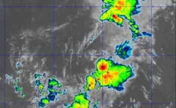 NOAA: Tropical Storm Gabrielle Projected Path, Spaghetti Models