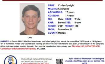 Florida Sheriff: Caden Rex Speight Found Safe, Amber Alert Canceled