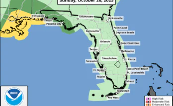 Severe Thunderstorm, Tornado Risk For Florida Panhandle