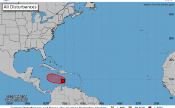 NOAA: Invest 98L 2025 Projected Path, Spaghetti Models