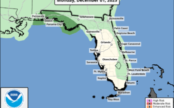 Severe Thunderstorm, Tornado Risk For Florida Panhandle