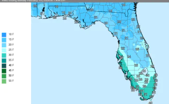 Extreme Cold Warning, Snow Possible For North Florida