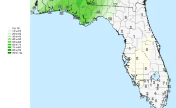 Rain, Winter Weather Advisory, Snow Possible For Florida Panhandle