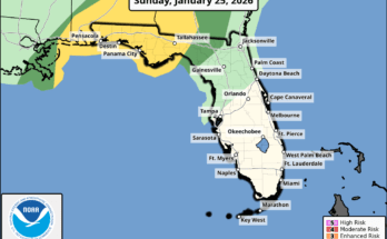 Severe Thunderstorm Risk For North Florida