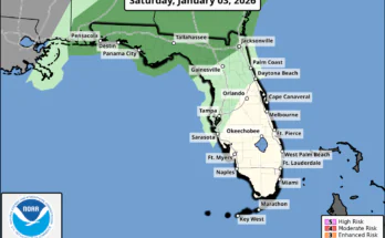 Severe Thunderstorm, Tornado Risk For Florida Panhandle