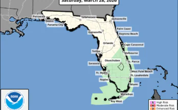 Severe Thunderstorms For South Florida, Southwest Florida