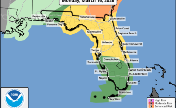Severe Thunderstorm, Hail, Tornado Risk For South Florida