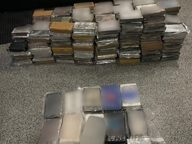U.S. Coast Guard seized approximately 900 pounds of cocaine.
