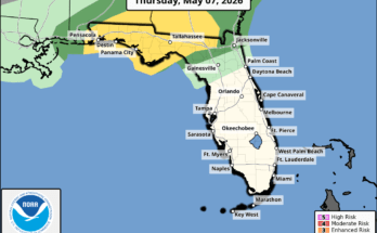 Severe Thunderstorms, Hail, Tornado Watch For Florida Panhandle, Big Bend