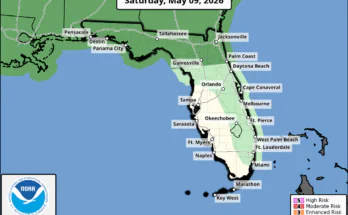 Excessive Rain, Thunderstorms For Florida Panhandle and Big Bend