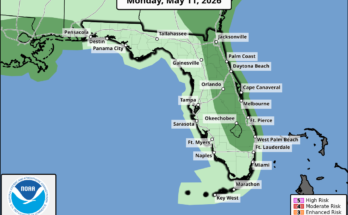 Severe Thunderstorms, Tornado Possible For North Florida