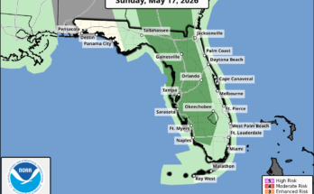 Thunderstorms, Hail For Florida Panhandle and Big Bend