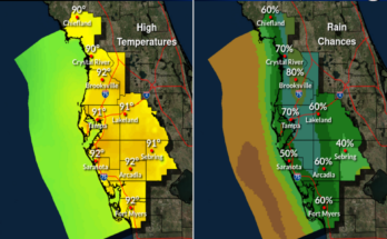 Heavy Rain, Thunderstorms for Tampa Bay and Southwest Florida