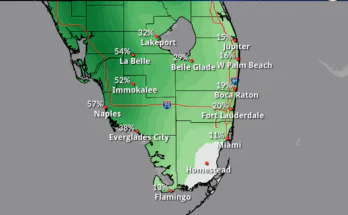 Triple-Digit Heat Indices, Thunderstorms For South Florida