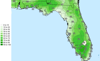 Thunderstorms, Heavy Rainfall Risk For Florida Panhandle and Big Bend