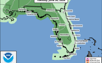 Severe Thunderstorm Risk For Florida Panhandle and Big Bend