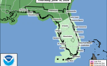 Flood Watch, Severe Thunderstorms, Tornado Risk For Florida Panhandle and Big Bend