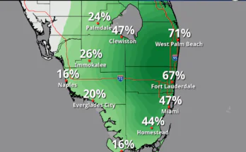Coastal Flooding, Heat Advisory, Thunderstorms For South Florida