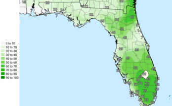 Heat Advisory, Thunderstorms For North Florida