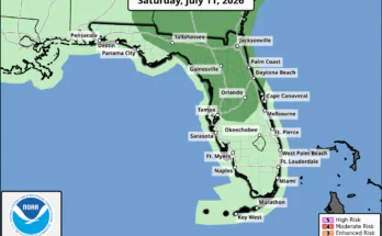 Severe Thunderstorms For North Florida