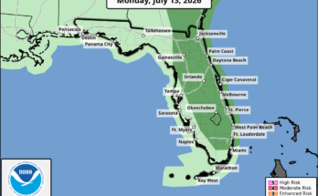 Severe Thunderstorm Risk For South Florida