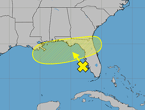 NOAA National Hurricane Center Tropical Weather Outlook at 8:00 AM Eastern Daylight Time on Friday, July 17, 2026,