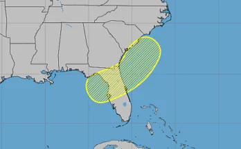 NOAA: 20% Chance Tropical Cyclone Forms Over Florida